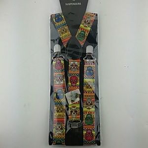 Day of the dead suspenders
